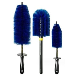 professional microfiber long-handle wheel & rim brush