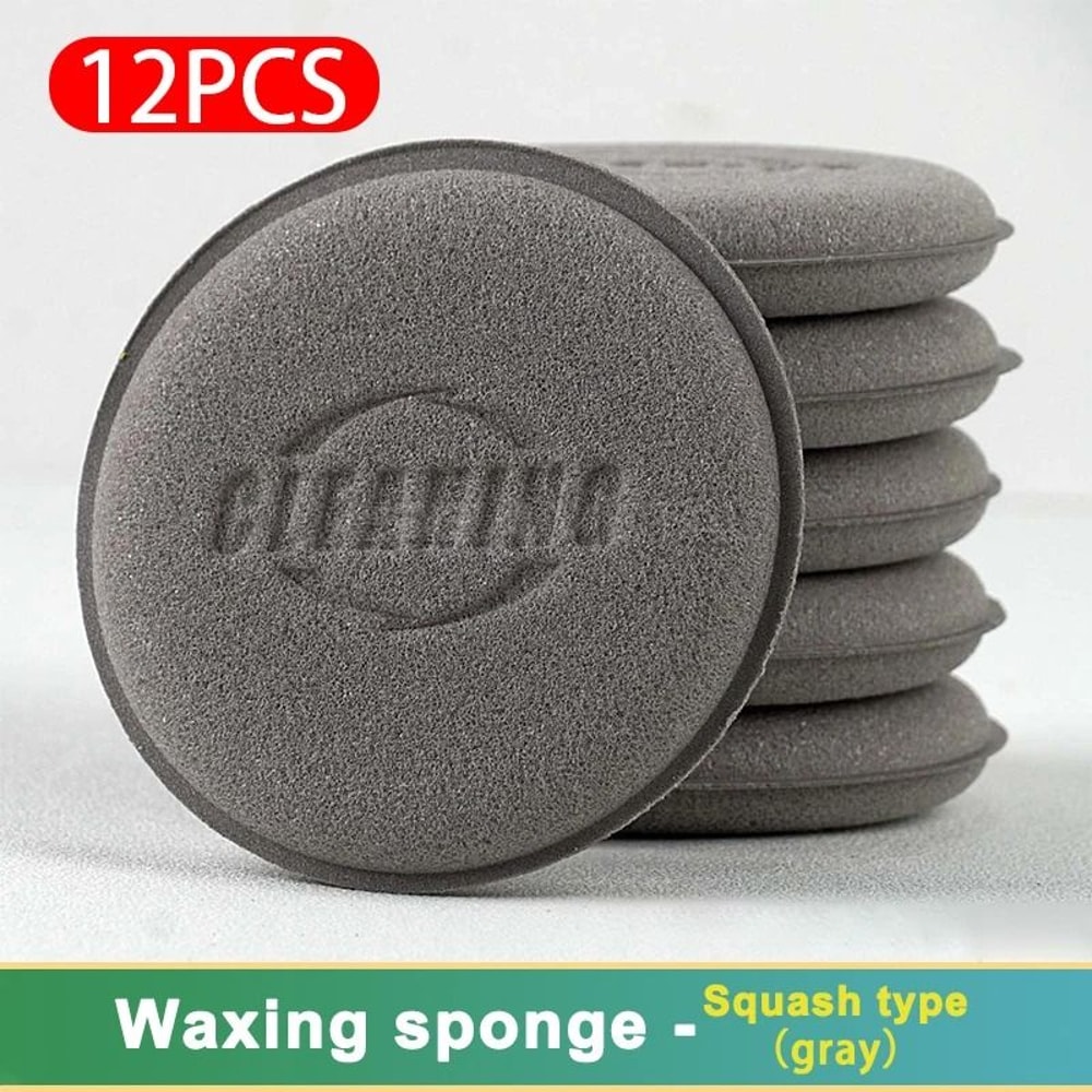 12Piece HighDensity Waxing Polishing Sponge Set 7