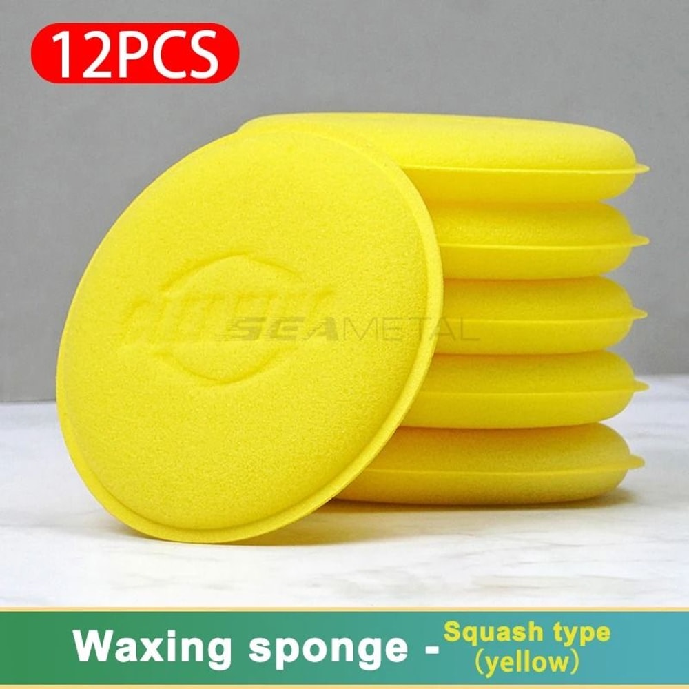12Piece HighDensity Waxing Polishing Sponge Set 8