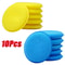 10Piece HighDensity Waxing Polish Sponge Set 8