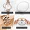 Fashion Ladies Rose Quartz Wristwatch 6
