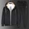 Cashmere Tracksuit Mens Winter Warm Hooded Set 0
