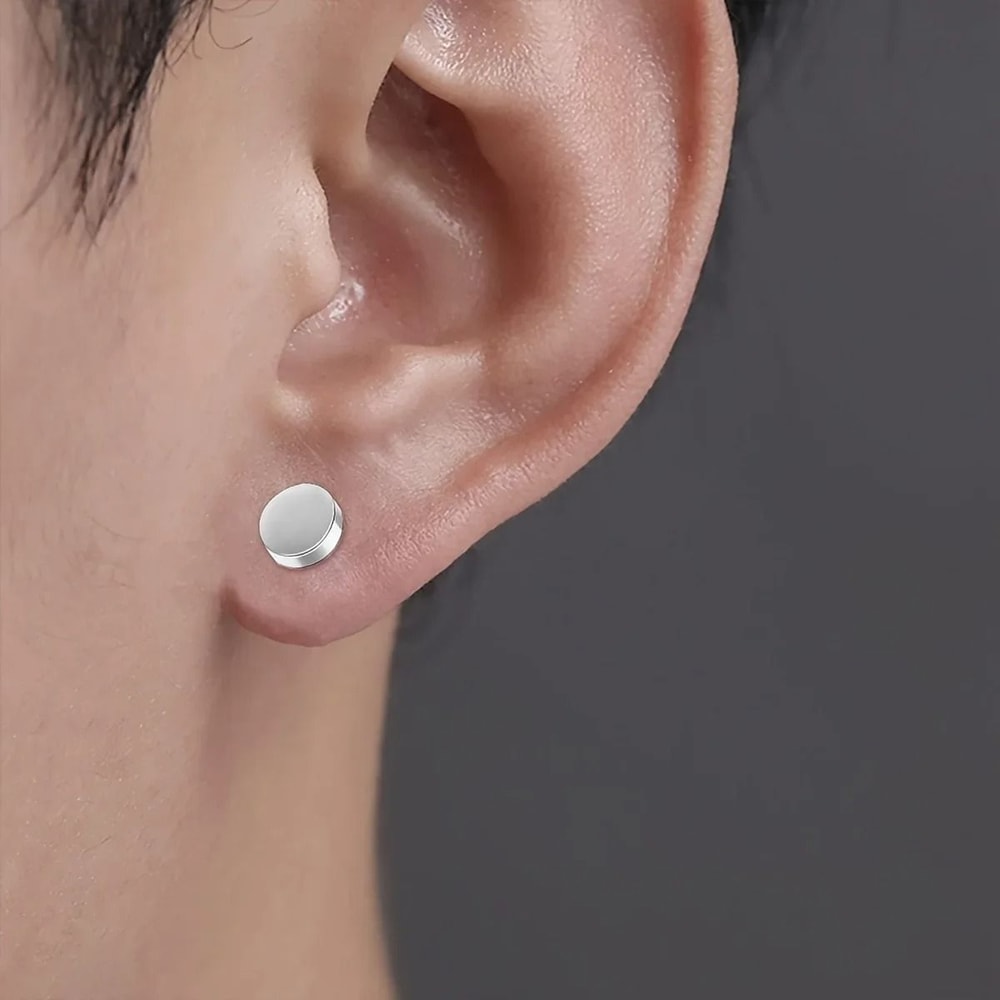Crystal Strong Magnetic Ear Stud Set 2
