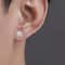 Crystal Strong Magnetic Ear Stud Set 2