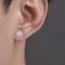 Crystal Strong Magnetic Ear Stud Set 2