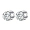 Crystal Strong Magnetic Ear Stud Set 6