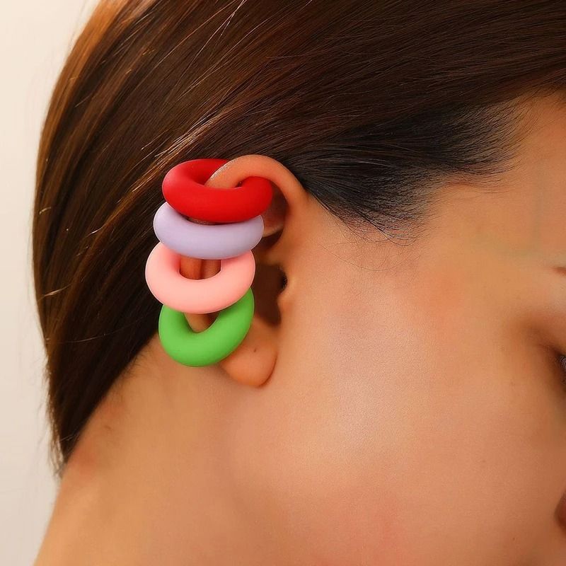 4Piece CShaped NonPierced Ear Clip Set 10