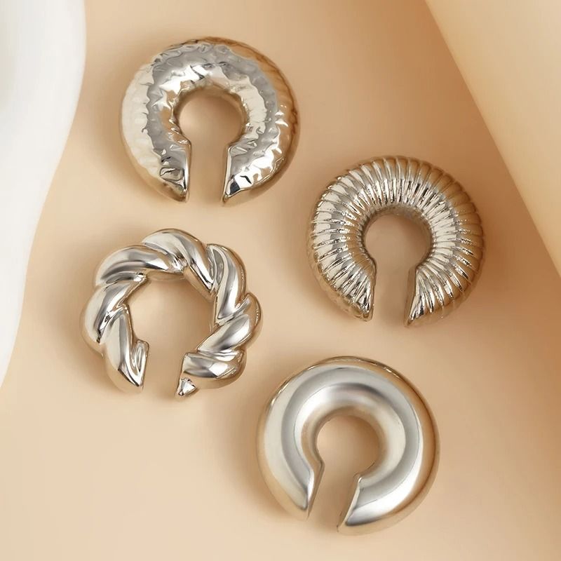 4Piece CShaped NonPierced Ear Clip Set 3