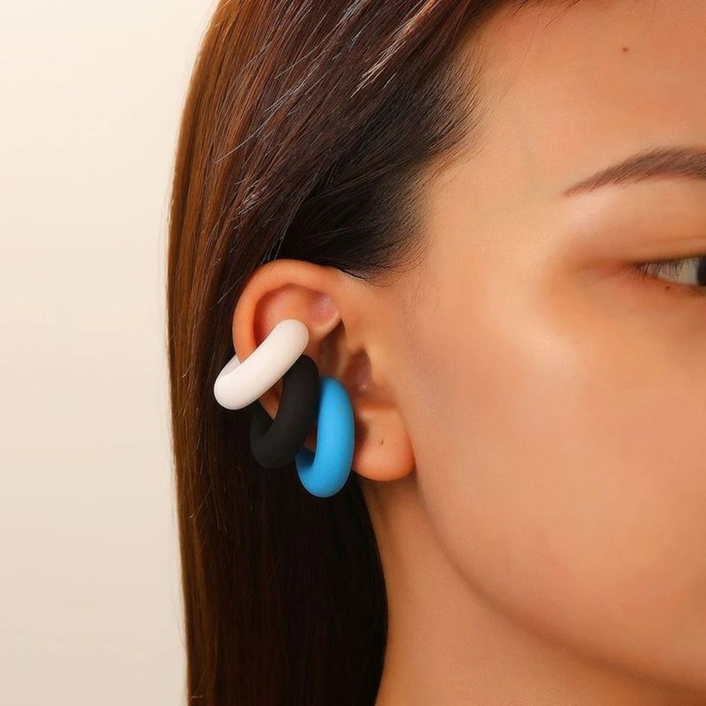 4Piece CShaped NonPierced Ear Clip Set 6