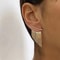 Long Gold Color Bling Tassel Earrings 7