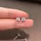 925 Sterling Silver Tiny Crystal Stud Earrings 8