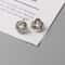 Tiny Metal Twist Round Stud Earrings 10
