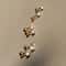 3Pair Classic Cubic Zirconia ScrewBack Stud Set 3