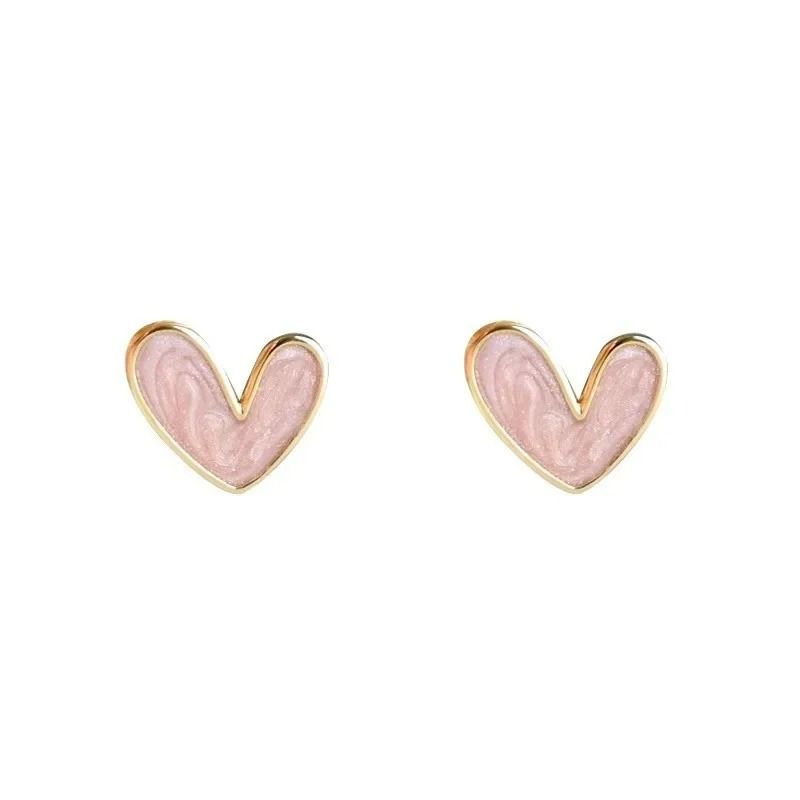 Sweet Heart Pearl Drop Earrings 13