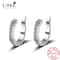 925 Sterling Silver Zircon CShape Ear Cuff 0