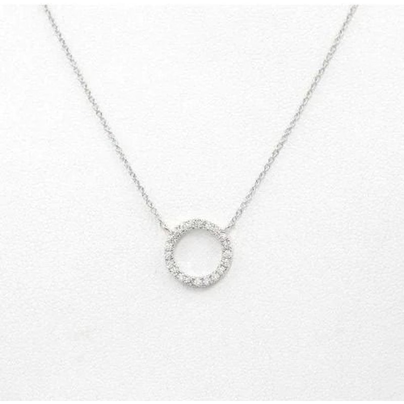 Delicate Small Circle Crystal Studs 9