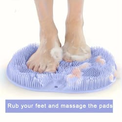refreshing bathroom shower massage mat