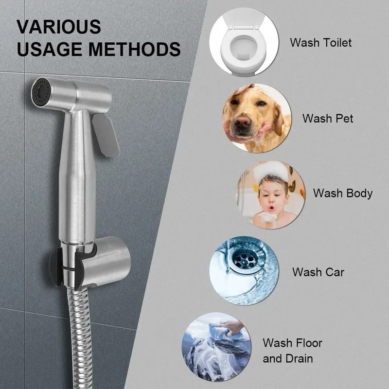 Womens Handheld Bidet Sprayer Kit 5