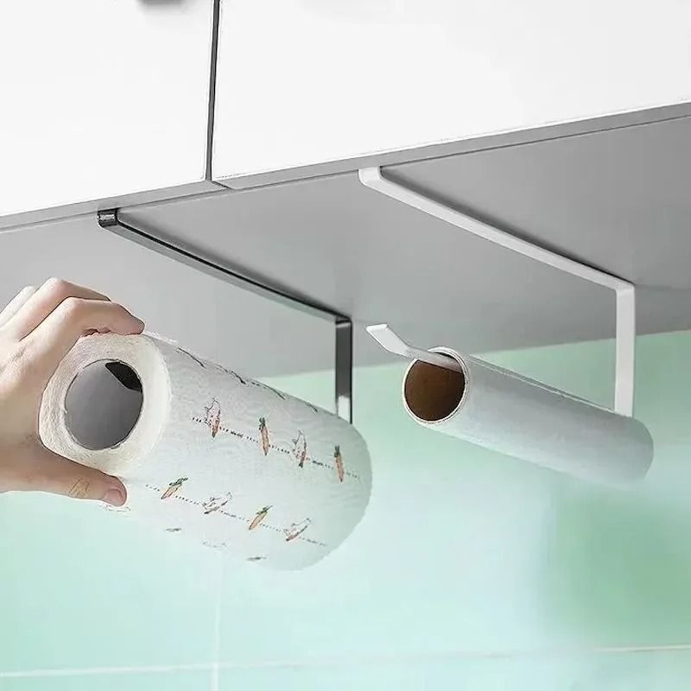 MultiPurpose NoPunch Kitchen Bath Hanging Shelf 1