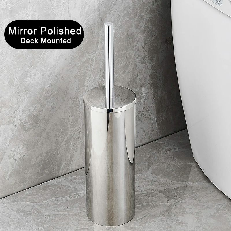 Stainless Steel WallMounted Toilet Brush Set 9