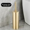 Stainless Steel WallMounted Toilet Brush Set 10