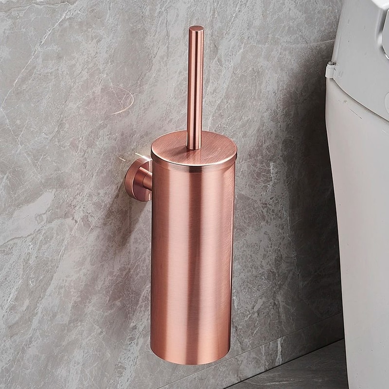 Stainless Steel WallMounted Toilet Brush Set 2