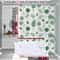 Green Leaves QuickDry Shower Curtain 3