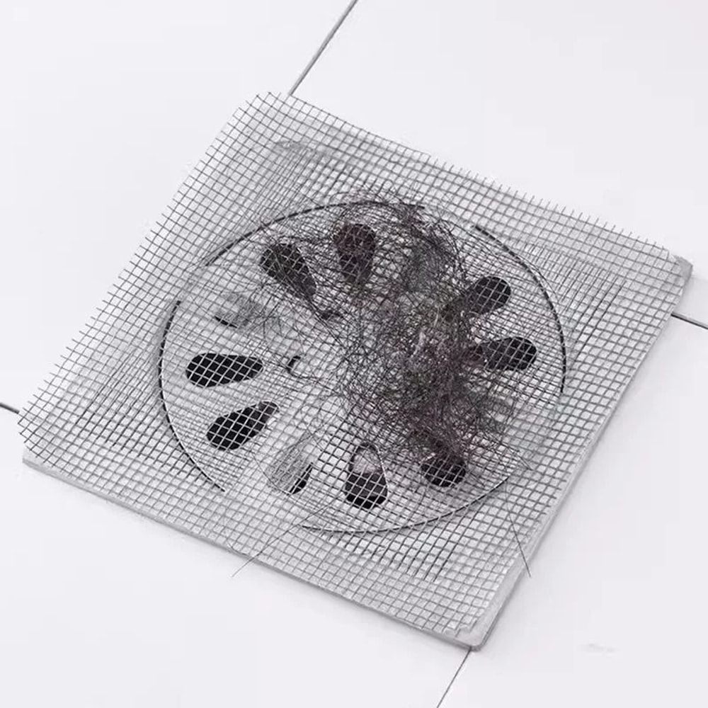 Disposable Hair Catchers Drain Mesh Stickers 5