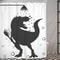 Creative Kids Cat Riding Dinosaur Shower Curtain 18