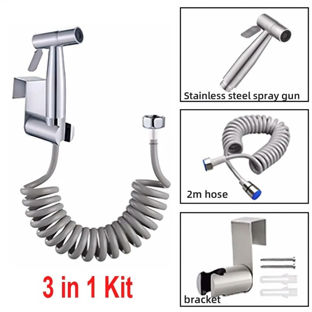 Handheld Bidet Toilet Sprayer Kit 6