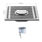 Square AntiOdor Stainless Steel Floor Drain 11