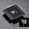 Square AntiOdor Stainless Steel Floor Drain 12