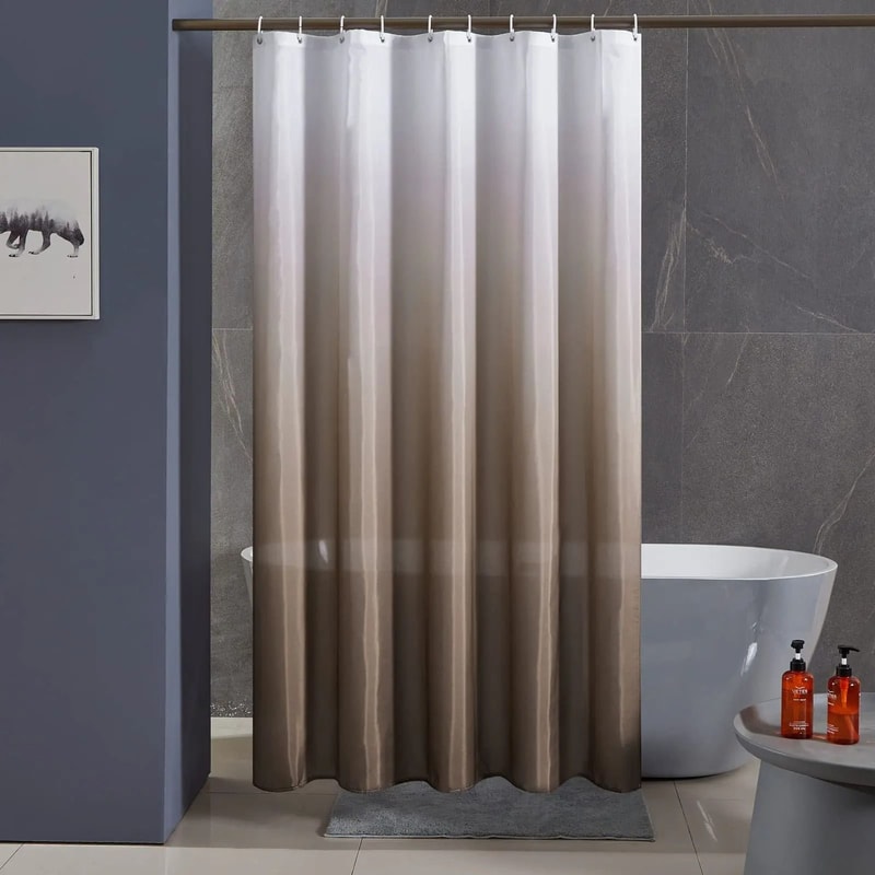 Gradual Change Digital Printing Shower Curtain 9