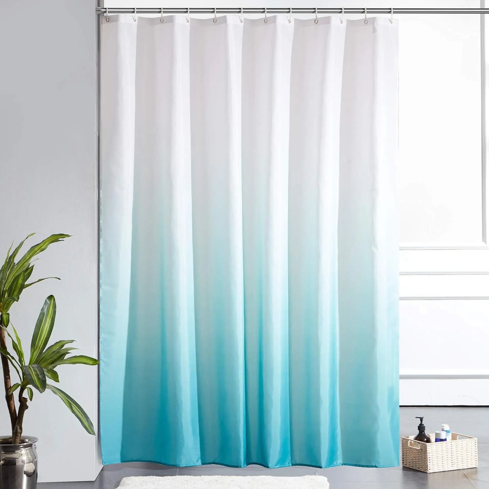 Gradual Change Digital Printing Shower Curtain 14