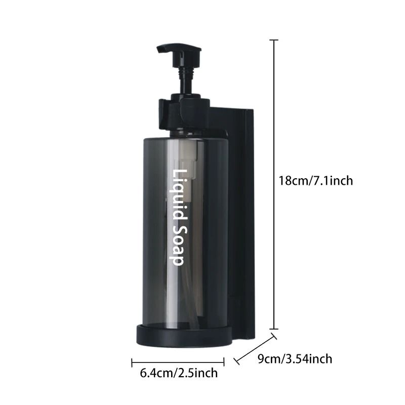 300ML WallMounted Shower Lotion Dispenser 3