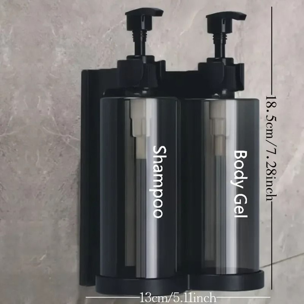 300ML WallMounted Shower Lotion Dispenser 6
