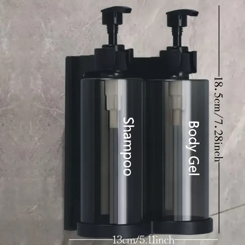 300ML WallMounted Shower Lotion Dispenser 6