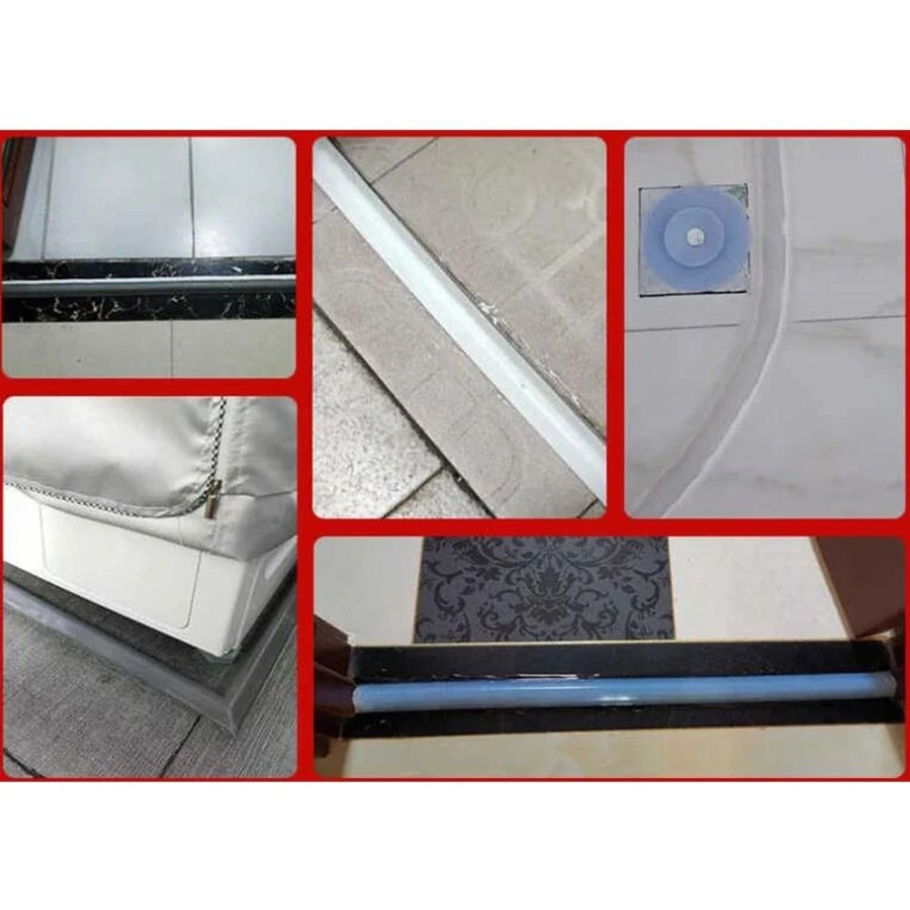 Bendable Silicone Water Retaining Strip 4