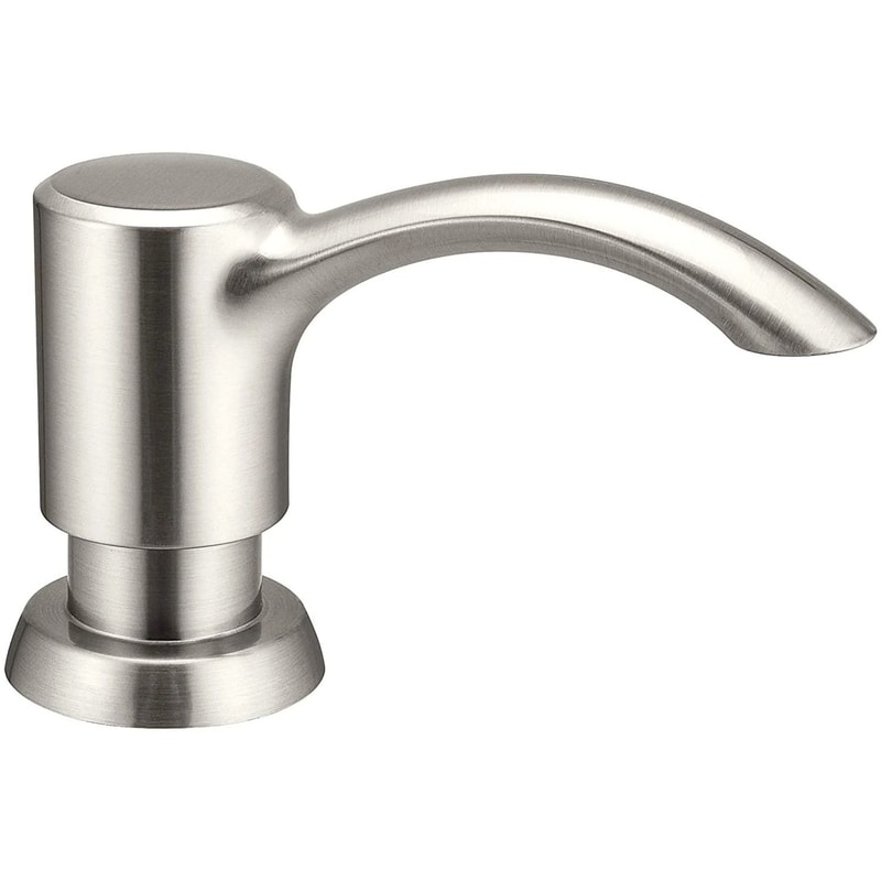 Sleek BuiltIn Kitchen Sink Soap Dispenser 360ml Modern Countertop Pump For Liquid Soap 4