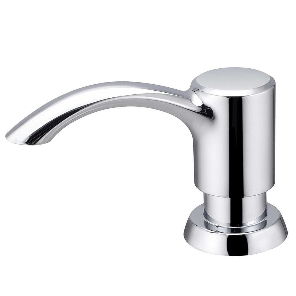 Sleek BuiltIn Kitchen Sink Soap Dispenser 360ml Modern Countertop Pump For Liquid Soap 6