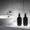 Matte Black Luxury Soap And Shampoo Dispenser Refillable HighCapacity Bathroom Pump For Modern Hom 4