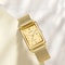 Luxury Fashion Gold Stainless Steel Watch Elegant Quartz Wristwatch With Calendar For Men And Wome 2