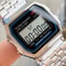 Retro Digital Stainless Steel Sports Watch Waterproof MilitaryStyle Electronic Wristwatch For Men 5