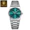 Stainless Steel Quartz Watch Waterproof Luxury Timepiece With Date And Week Display For Women 5