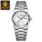 Stainless Steel Quartz Watch Waterproof Luxury Timepiece With Date And Week Display For Women 8