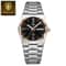 Stainless Steel Quartz Watch Waterproof Luxury Timepiece With Date And Week Display For Women 12