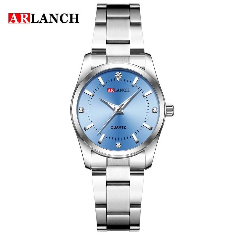 Rhinestone Minimalist Watch Fashionable Stainless Steel Pink Dial Timepiece For Outdoor And Travel 10