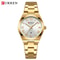 Stainless Steel Dress Watch Waterproof Analog Bracelet Watch With Date For Women 13
