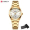 Stainless Steel Dress Watch Waterproof Analog Bracelet Watch With Date For Women 14
