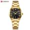 Stainless Steel Dress Watch Waterproof Analog Bracelet Watch With Date For Women 7